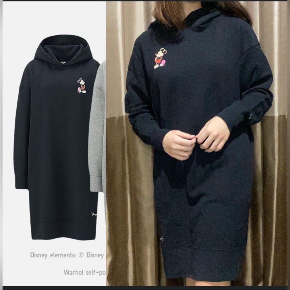 UNIQLO UT Disney Hoodie Dress